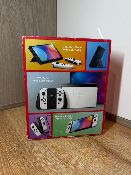 Nintendo Switch OLED - FullBox / Impecabil ca NOU
