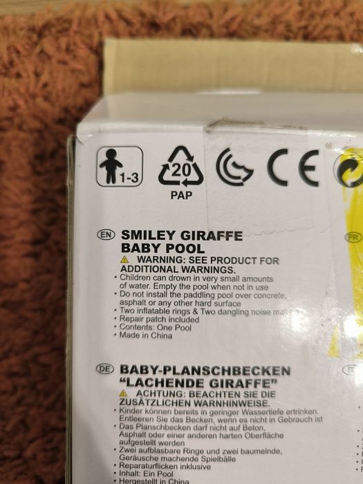 Piscina gonflabila Intex Baby