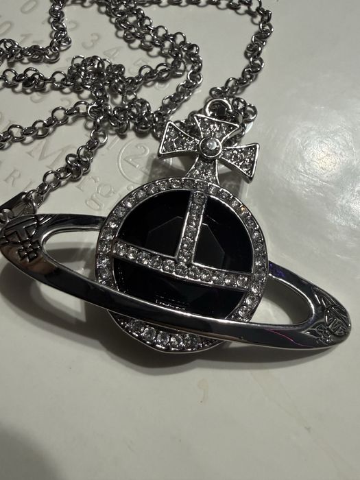 Lant Vivienne Westwood Opium Iced out Negru