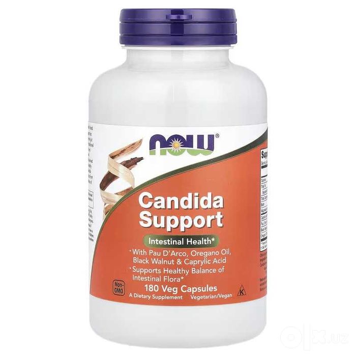 NOW Foods Candida Support добавка для баланса микрофлоры в кишечнике