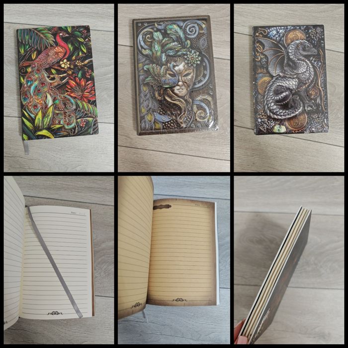 Новые блокноты с 3D обложкой