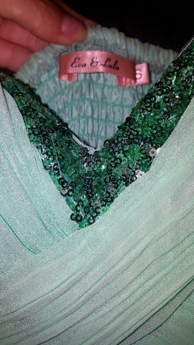 Rochita eleganta cu paiete si voal, marimea S