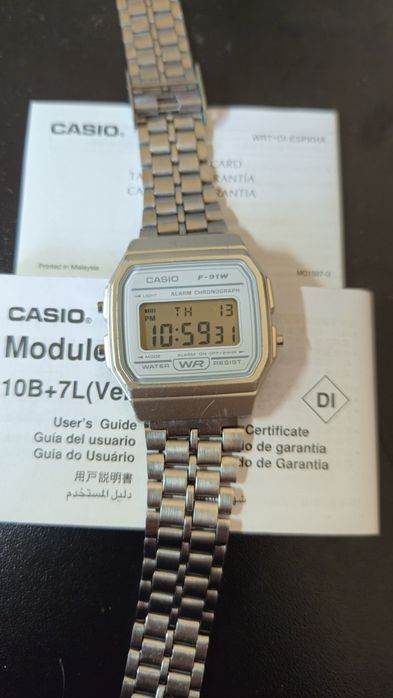 Часы Casio f-91ws 7df