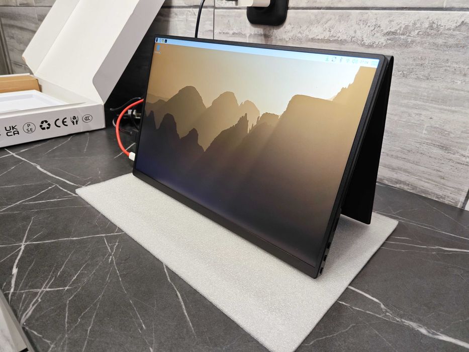 Monitor Prechen 14" FHD, 10" Touch Screen Raspberry Pi