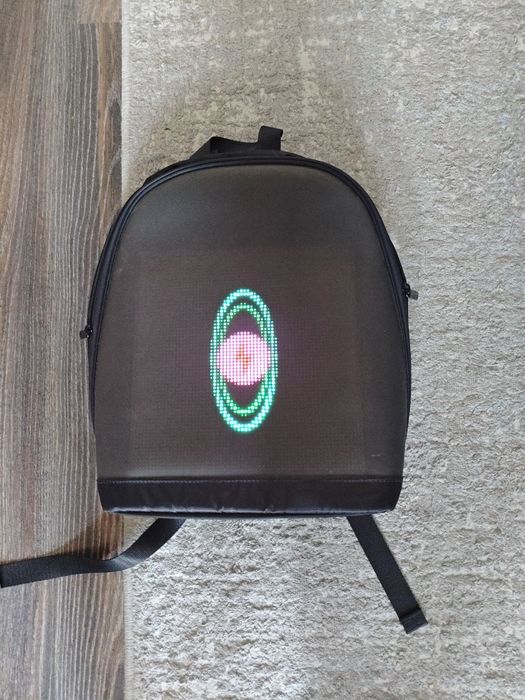 Led Рюкзак черный