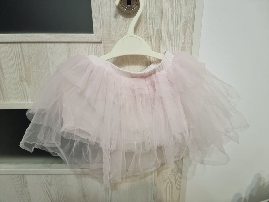 Set bluzita + fustita fetite santa baby craciun marime 80
