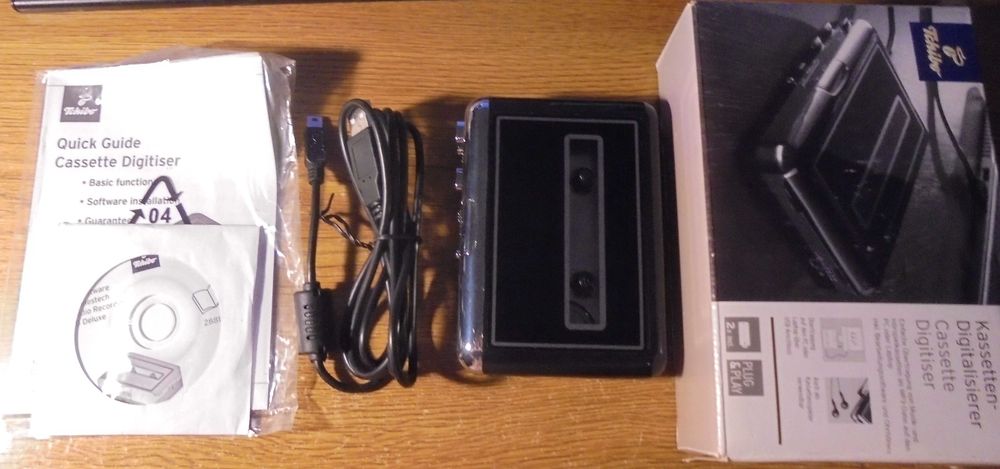 Vand interfata USB -deck caseta audio