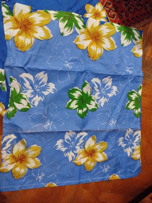 Спален комплект син