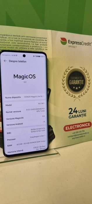 Telefon Honor Magic 6 Lite (B.60160-Tatarasi) Garantie 2 ani!-670 lei