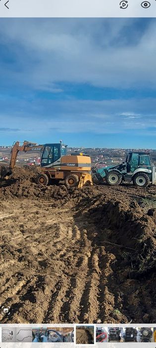 Închirieriere  excavator/buldoexcavator