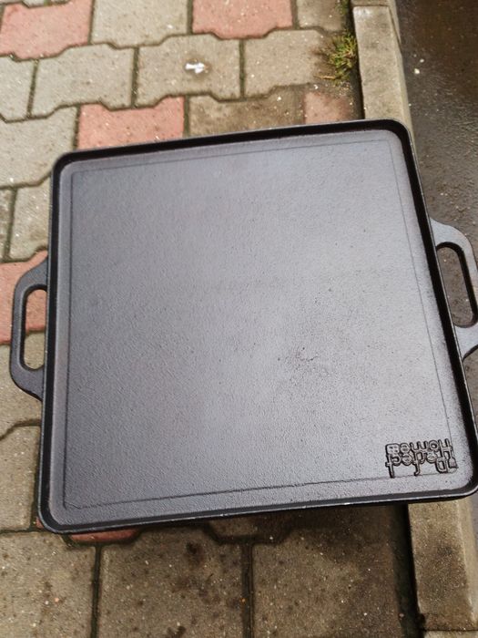 Gratar din fonta pura Promo 289 lei 10 Kg/ 45 cm