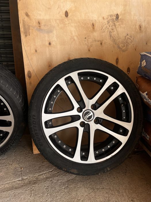 Диски с летней резиной на приору