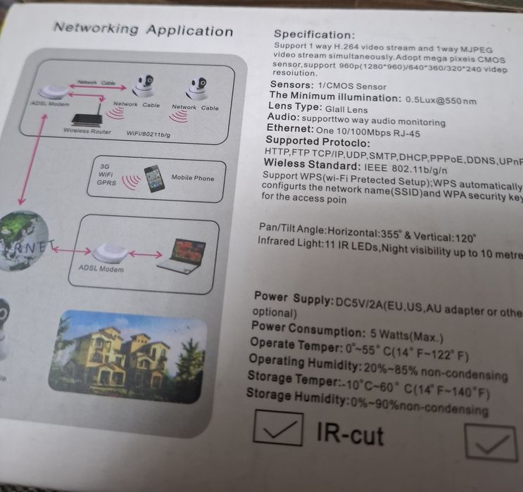 Камера видеонаблюдения новая