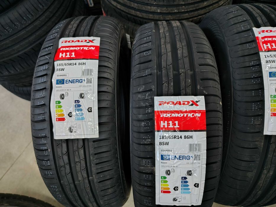 4бр.НОВИ летни гуми ROADX 185 65 14 DOT24 цена за брой