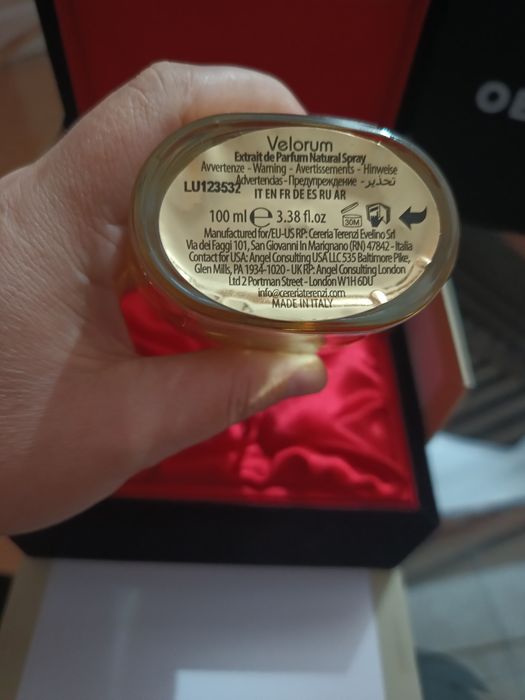 Parfum titiana terenzi velorum