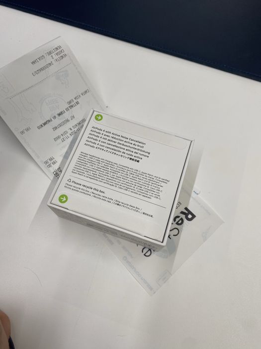 Airpods 4 с шумоподавлением