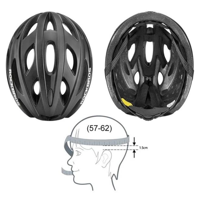 Шлем ROCKBROS чёрный