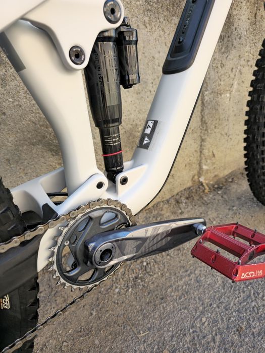 Като нов Cube Stereo 155 C62 Race 29 цола 2025 г  Карбонов Ендуро велосипед  1x12 GX Magura MT 5, Rockshox full suspension БЕЗ ЗАБЕЛЕЖКИ