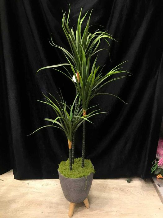 Искусственные деревья в горшке – интерьер, офис, зал, кафе