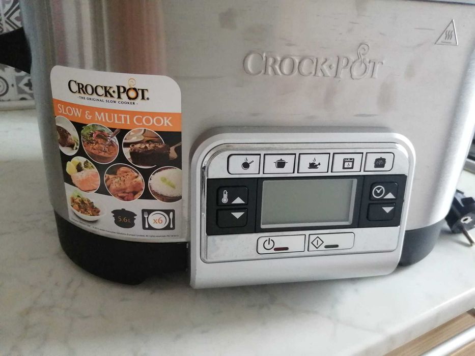 Crock Pot, Slow Cooker & MultiCooker, 5,6 Litri