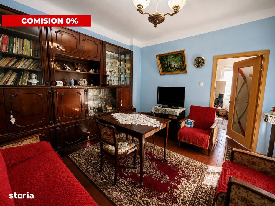 Apartament 2 camere | 43 mp | Zona centrala | Semidecomandat