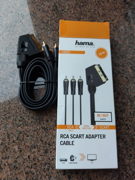 Видео кабел scart HAMA