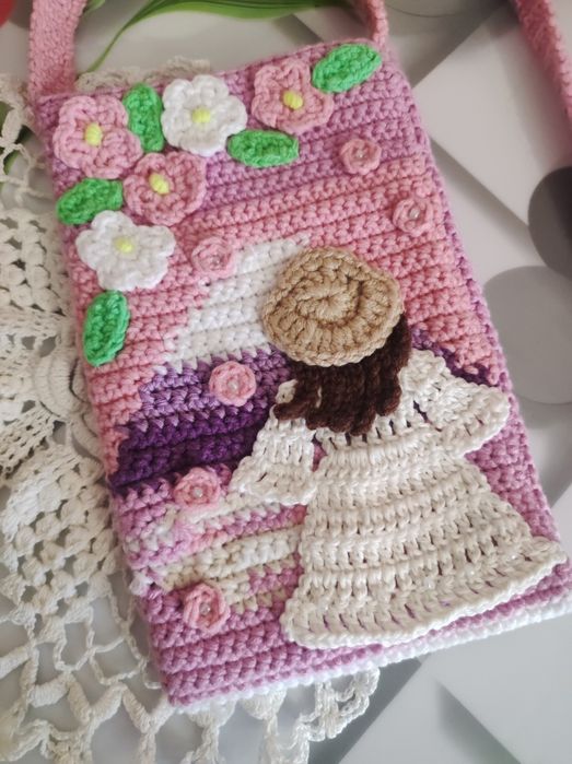 Вязаная сумочка.