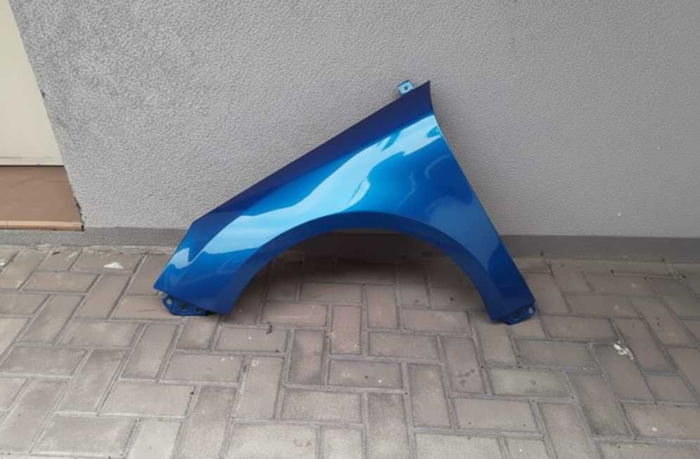 Aripa Fata Stanga Ford Focus 3 III 2011-2014 Vopsita Albastru