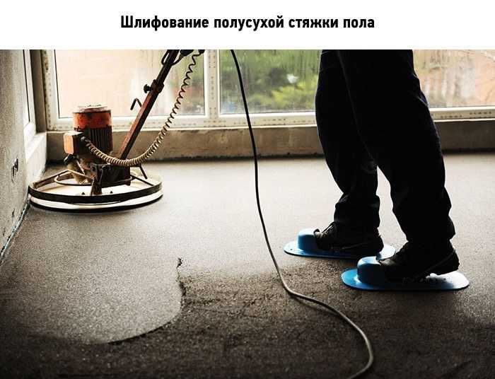 Полусухая стяжка пола