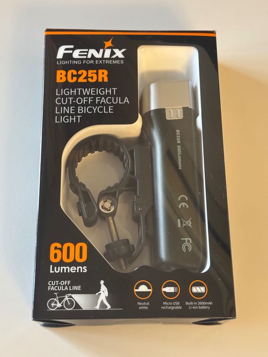Велофонарь Велофара Fenix BC25R Фонарь