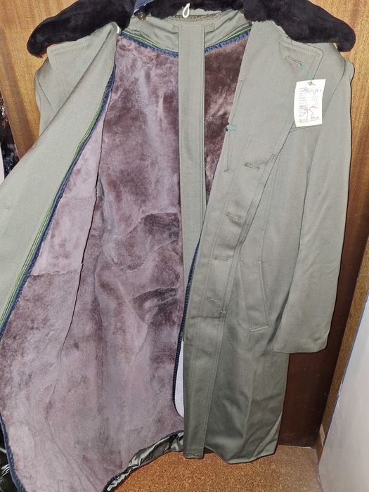 Нова офицерска военна шуба - 50Е