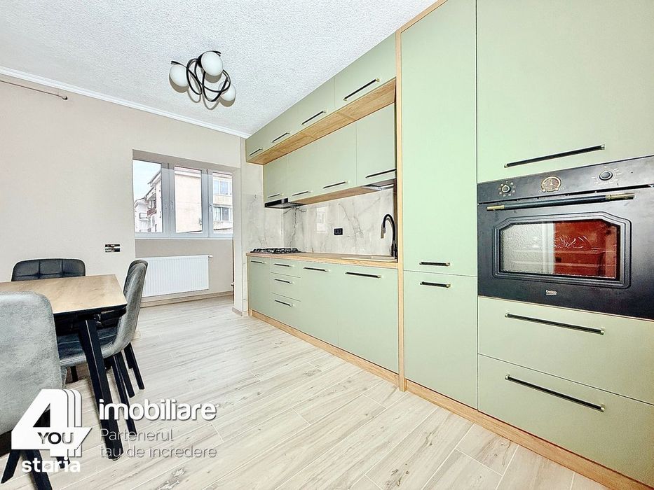Apartament 2 camere Alfa, decomandat, 77 mp, mobilat, utilat+termoteca