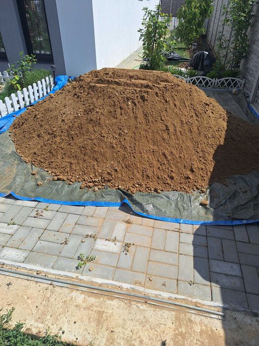 Pământ galben nisipos pentru gazon calitatea 1