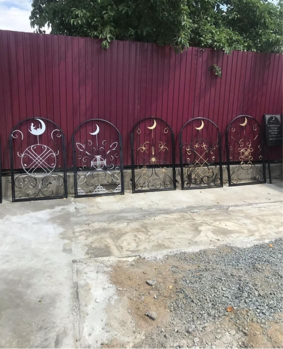 Памятники Құлпытас самые быстрые сроки изготов., оградки, полумесяцы