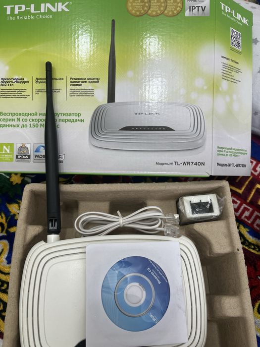 беспроводной маршрутизатор TP-Link TL-WR740N серии N