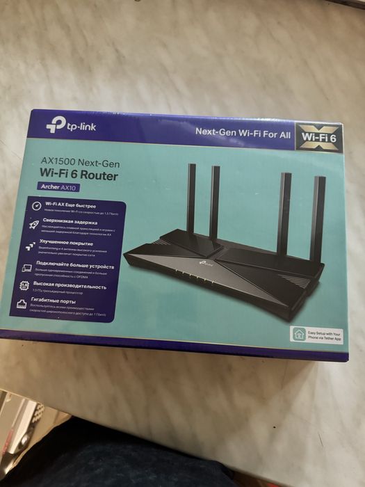 Продам новый TP-Link Archer AX10 (AX1500) Wi-Fi 6 Router