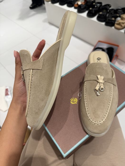 Pantofi loro piana piele naturala