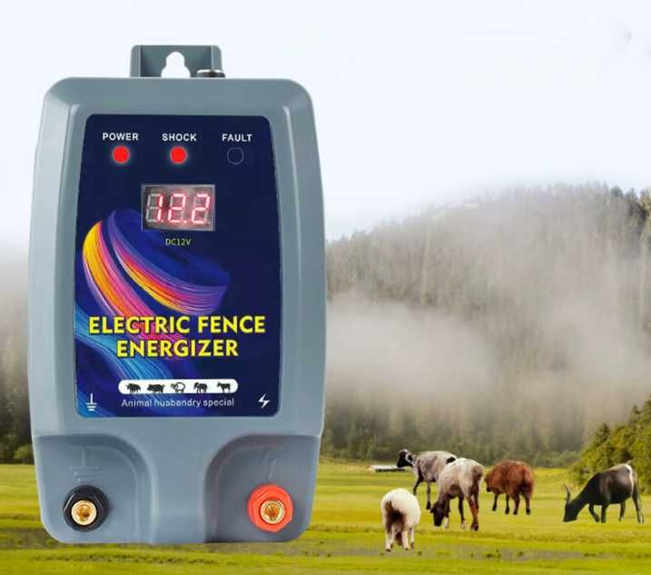 Aparat pentru gard electric 2 Jouli display  ALARMA la lipsa tensiunii