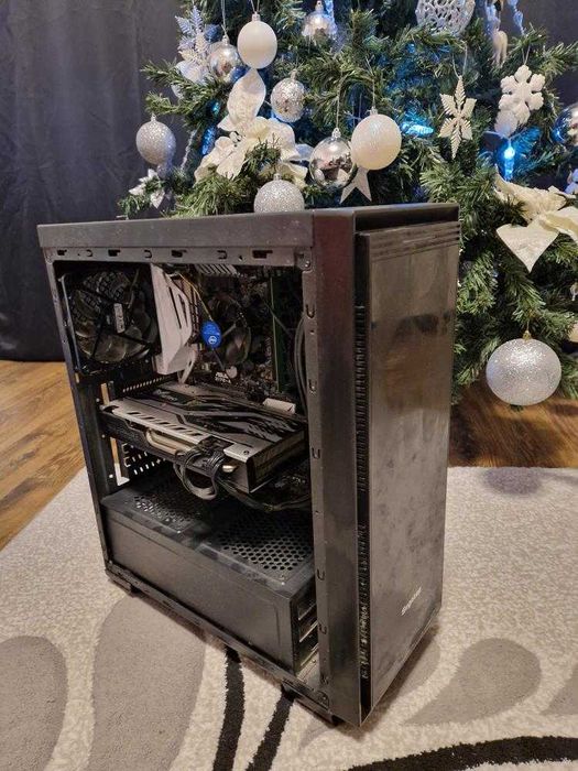 PC Intel I5-6600k 3.5GHz RX580 4GB 16GB RAM 500GB SSD Windows 10 Ready