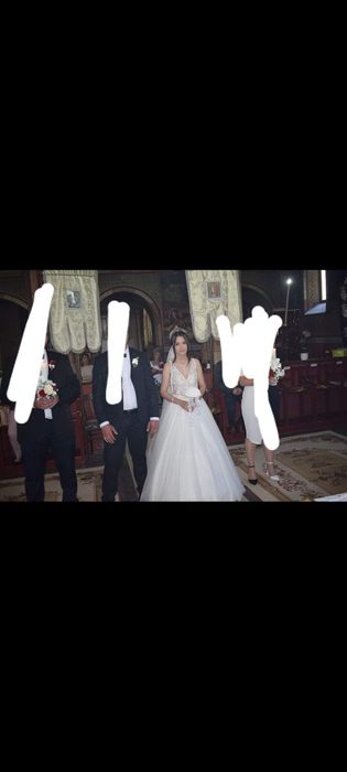 Rochie de mireasă model A line