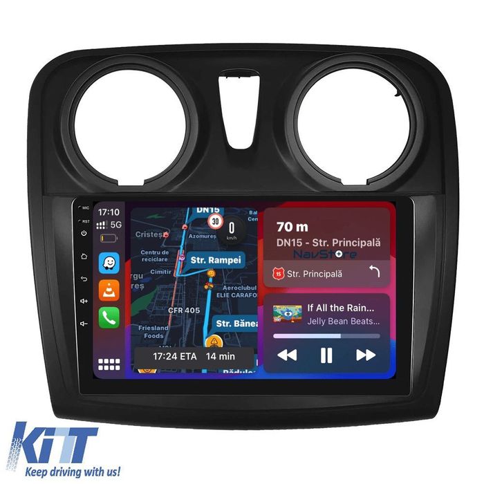 Navigatie Dedicata Dacia Logan Sandero (2012-2020), 9Inch, 1Gb Ram, 32