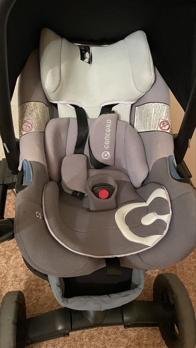 Детска количка Concord neo 3 in 1 Grey
