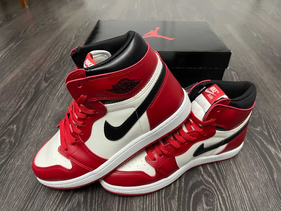 Adidasi NIKE Air JORDAN 1 Chicago RED l Nou Premium
