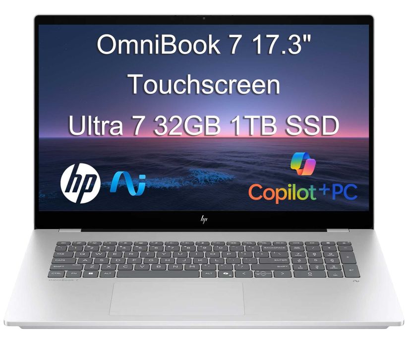 HP OmniBook X NGAI 17.3 FHD Ultra 7-258V 32GB LPDDR5 512 ARC 140V 16GB