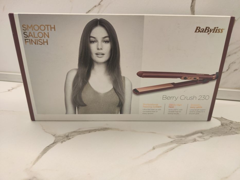 Преса за коса с кварцово-керамични плочи Babyliss Berry Crush 230- 24м