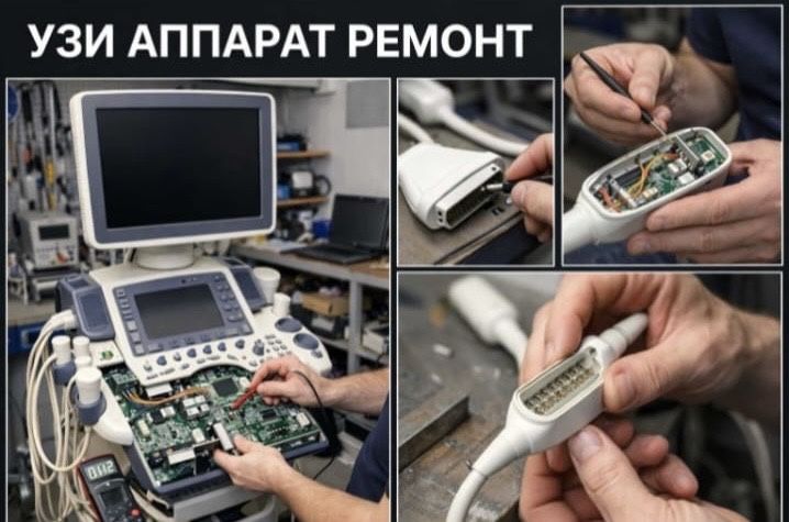 Ремоно УЗИ аппаратов и датчиков