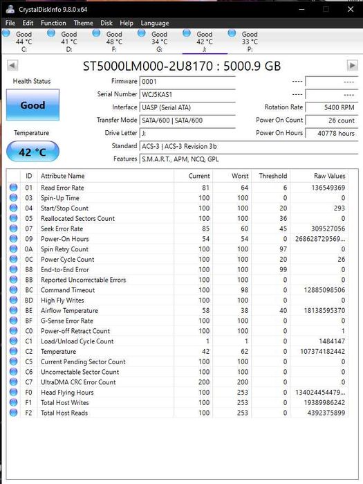 Seagate Basic Portable HDD 5TB, USB 3.0, 2.5 Inch