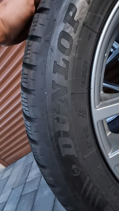 Jante 17"Bmw g30 Cauciucuri iarnă 7mm Stare Nouă Import Germania
