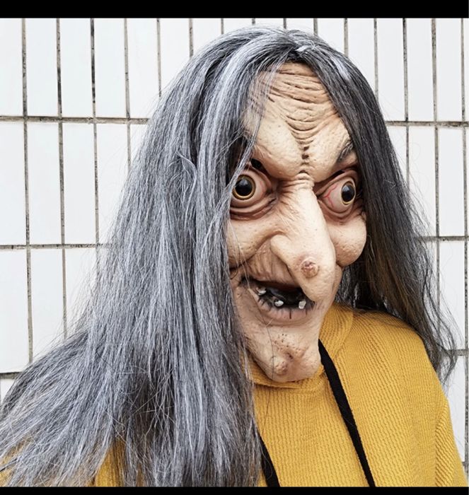 Masca de vrăjitoare bătrâna
