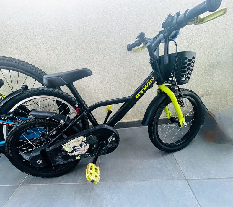 Bicicletă copii BTWIN Dark Hero 500 (Decathlon) – Roți 16 inch, stare foarte bună